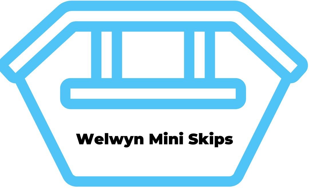 An illustration of a mini skip